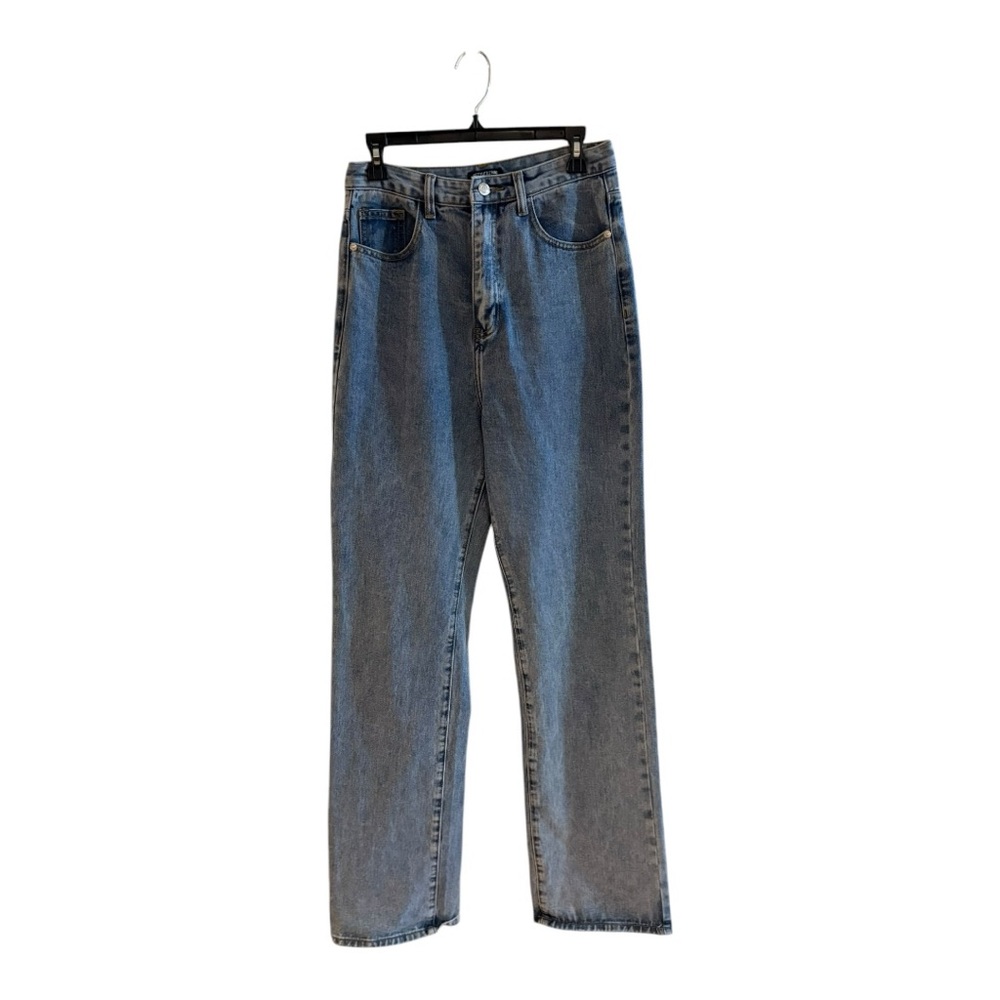 Pretty Little Thing Womens Blue Denim Mom Jeans Size 6 29/30